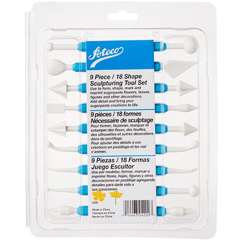 9 Piece/18 Shape Sculpting Tool Set