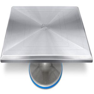 Decorating Turntable with Rectangular Top