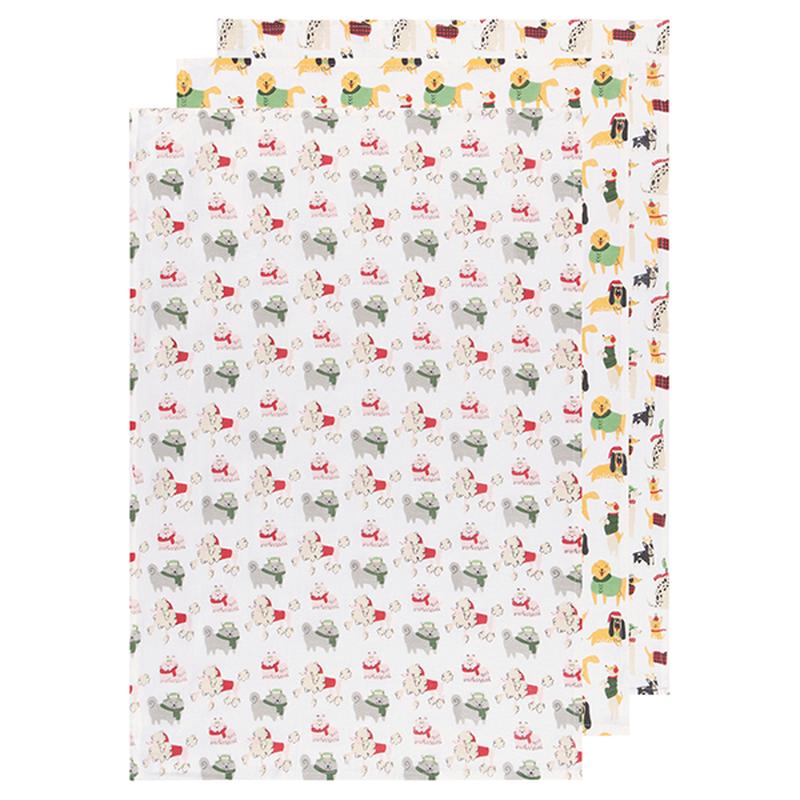 Floursack Towels | Yule Dogs