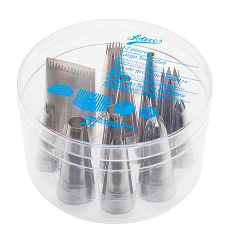 Large Icing Tube Set | 12 Pieces