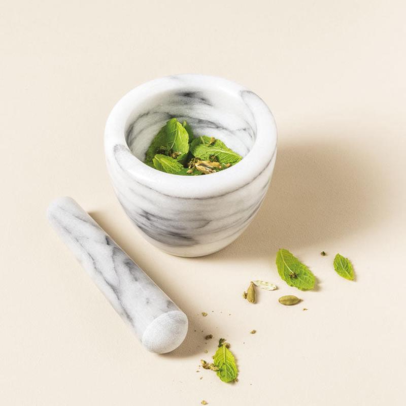 Marble Mortar & Pestle