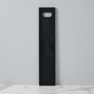 Modern Black Plank | Medium