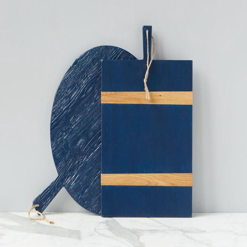 Navy Rectangle Mod Charcuterie Board | Medium