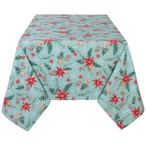 Poinsettia Tablecloth, 60"x120"