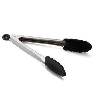 Silicone Tipped Tongs | 9"