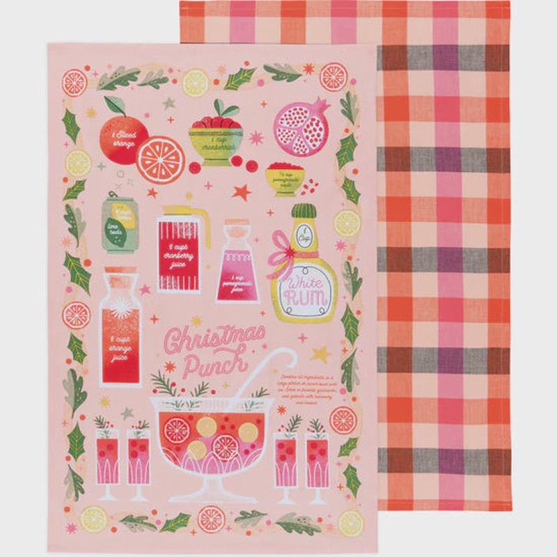 Spirits Bright Cotton Dishtowels | Set of 2