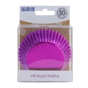 Standard Metallic Purple Baking Cups | 30-pack