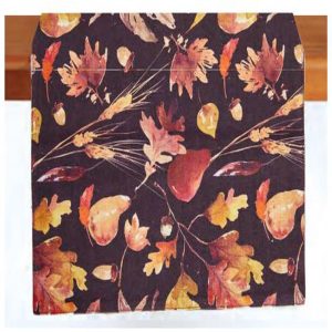 Table Runner | Bountiful Harvest Brown