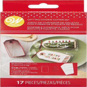 Wilton Cookie Cutter Set | Gift Tag