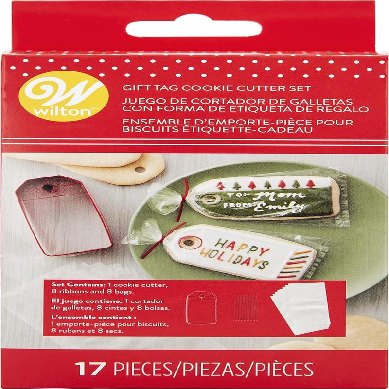 Wilton Cookie Cutter Set | Gift Tag