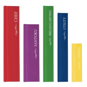 Blade Guard Set, Assorted Jewel Colors, Set of 5