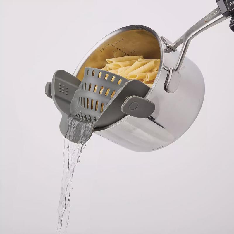 Clip-On Pot Strainer