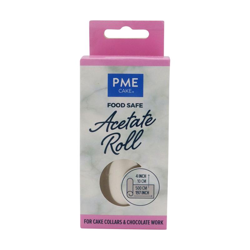 Food Safe Acetate 5 Meter Roll // 4inch / 10cm