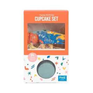 Happy Birthday Cupcake Set