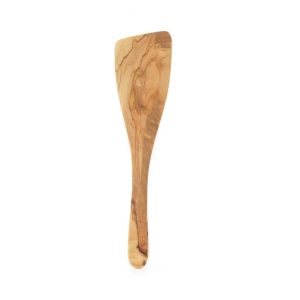Italian Olive Wood Wide Spatula, 12.5in