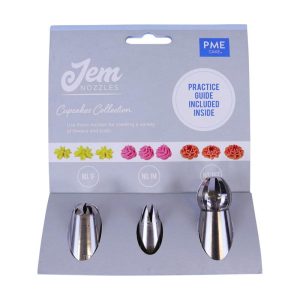Jem Piping Tip Set, Cupcakes