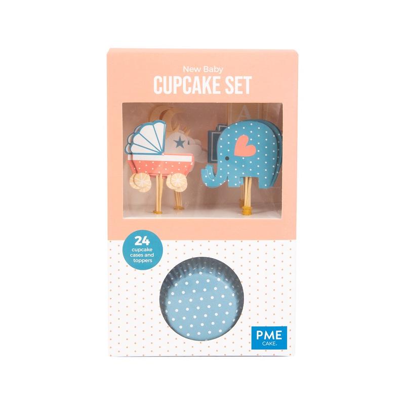 New Baby Cupcake Set