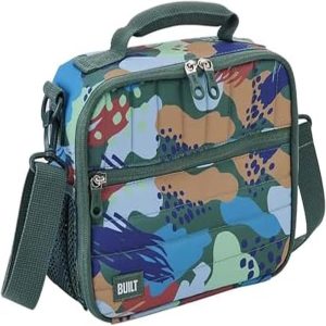 Puffer Lunch Box, Colorful Camo
