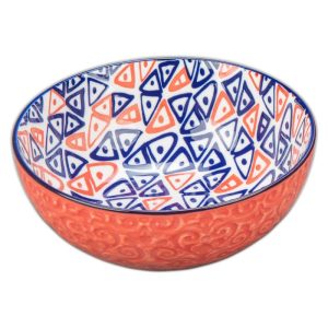 Sigrid Bowl | Red + Blue // 23oz