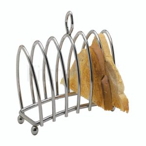 Chrome Plated Six Slice Toast Rack
