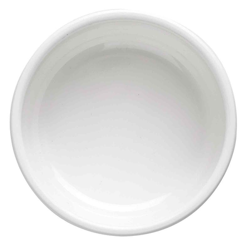 Melamine White Round Mini Plate | 4"