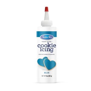 Satin Ice Blue Cookie Icing | 8oz Bottle
