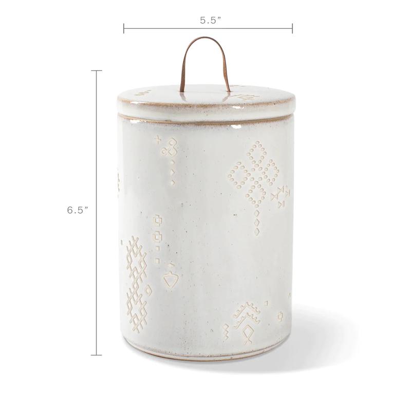 Storage Jar | Etched