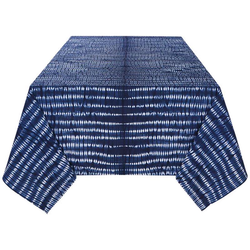 Tidal Block Print Tablecloth // Two Sizes