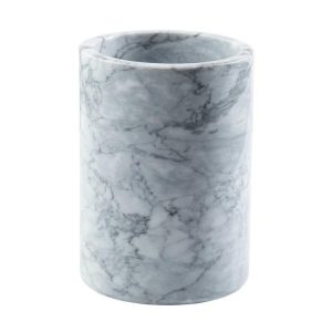 White Marble Wine Server