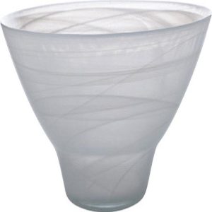 White Marblesque Bowl | 37cm