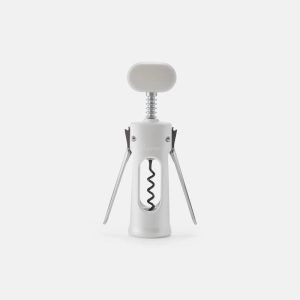 Winged Corkscrew | White