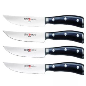 Wusthof Classic Ikon Steak Knife Set, 4pcs