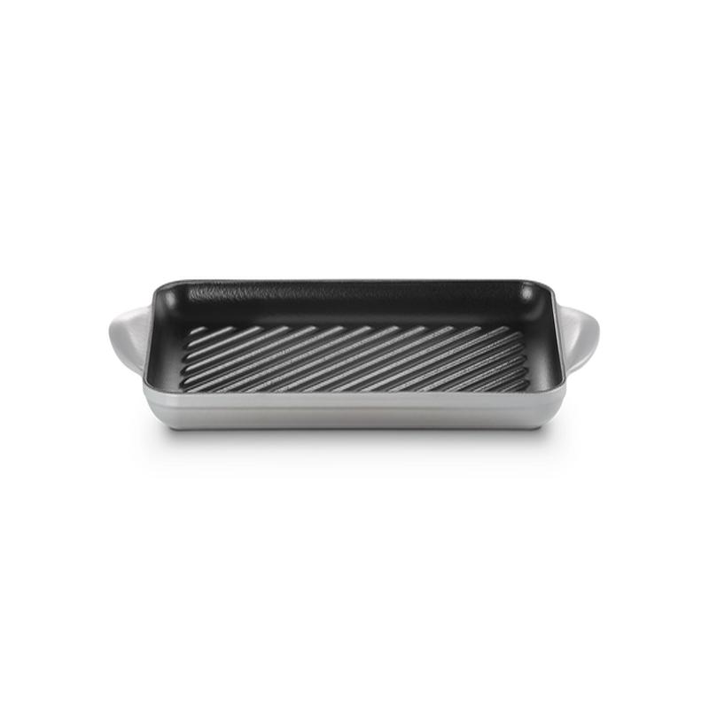 Cast Iron Rectangular Grill | Mist Grey