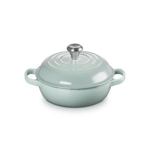 Cast Iron Shallow Casserole | Sea Salt
