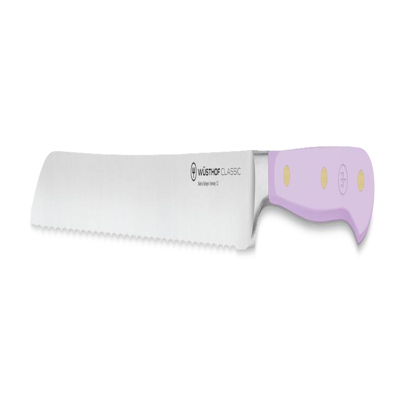 Classic Double-Serrated Bread Knife 23 cm | 9 inch | Purple Yam