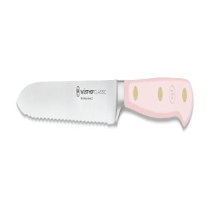 Classic Serrated Utility Knife 14 cm | 5 inch | Pink Himalayan Salt