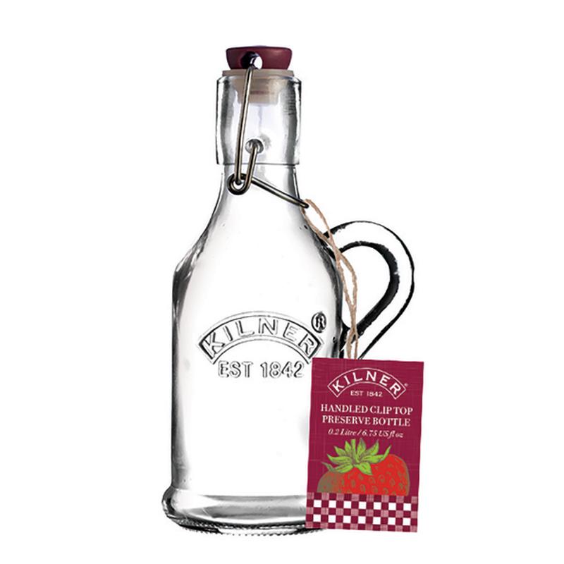 Clip Top Handled Bottle 0.2 Litre