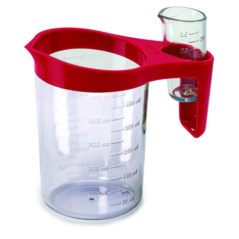 Dual Measure Measuring Cup
