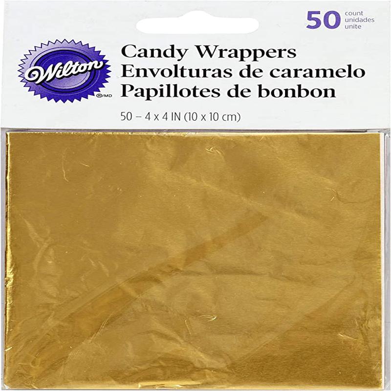 Gold Foil Wrappers