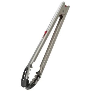 Prep Solutions 12" One-Handed Locking Tongs