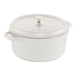 Staub White Dutch Oven | 5.5 Quarts
