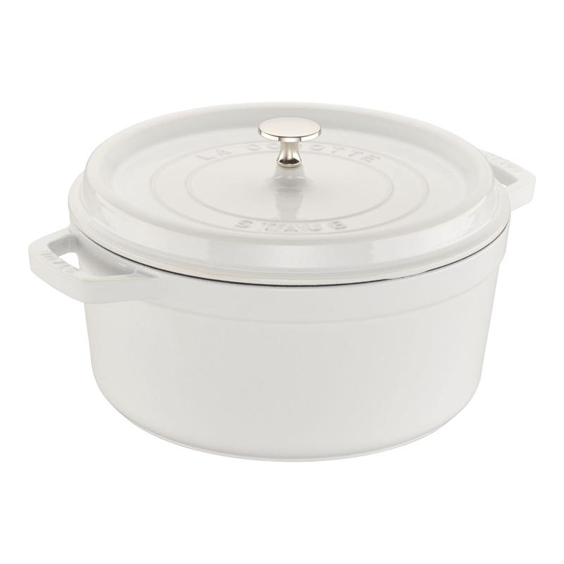 Staub White Dutch Oven | 5.5 Quarts
