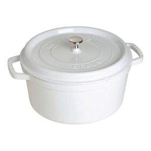 Staub White Dutch Oven | 7 Quarts