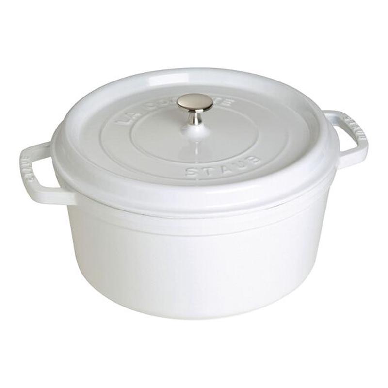 Staub White Dutch Oven | 7 Quarts