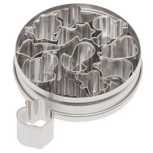 12-Piece Stainless Steel Country Cutter Set
