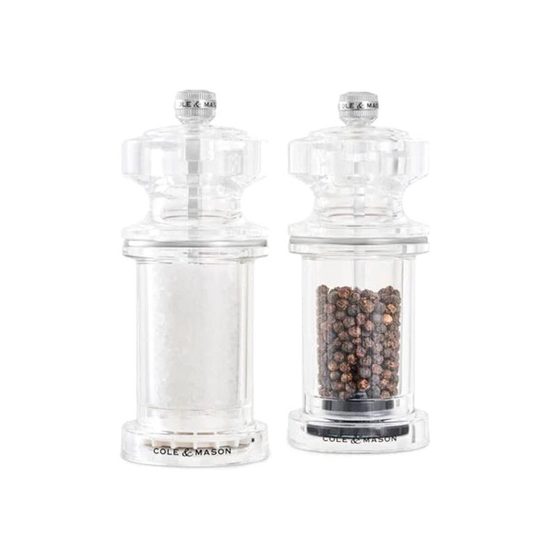 605 Acrylic Salt & Pepper Mill Set