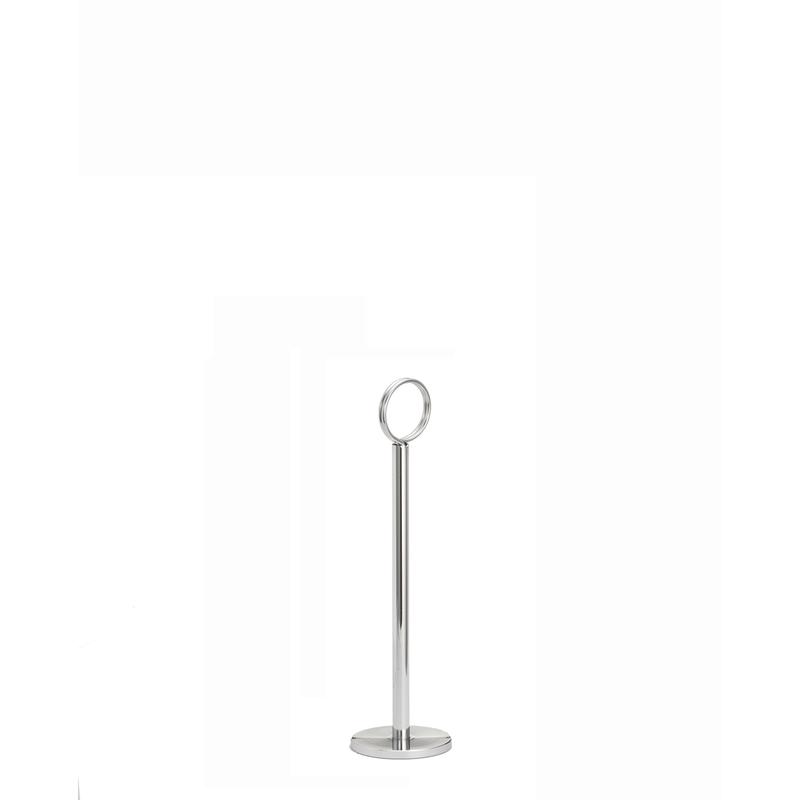 Card Holder | 8" Chrome Plated