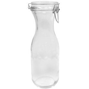 Covered Glass Carafes // 2 Sizes