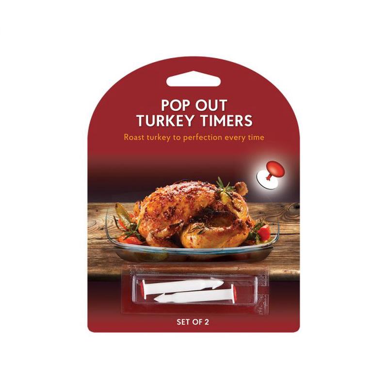 HIC Roasting Pop-Out Timers for Roasting Turkey, Set of 2