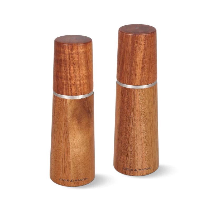 Marlow Acacia Wood Salt & Pepper Mill Set 185mm